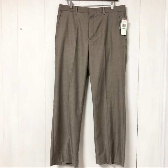 Calvin Klein Taupe Dress Pants NWT - Picture 2 of 5